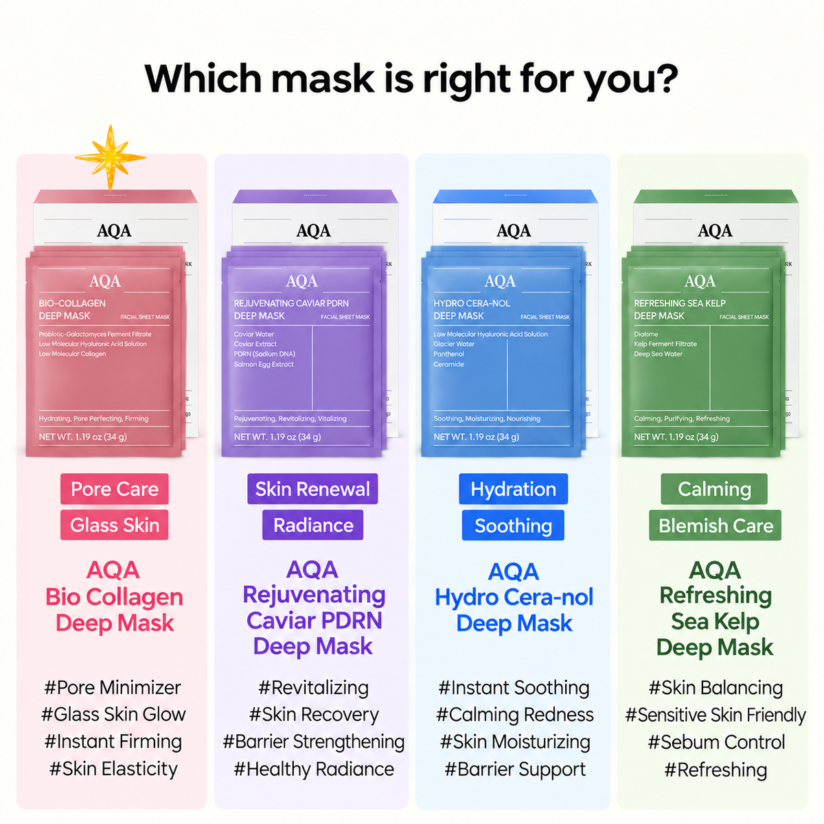 AQA DEEP Mask Facial Mask
