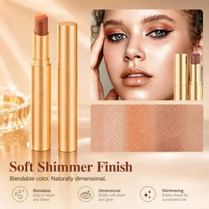 🎁🎉3-in-1 Eyeshadow Stick -Waterproof Long-Wear Shimmer Eye Make up
